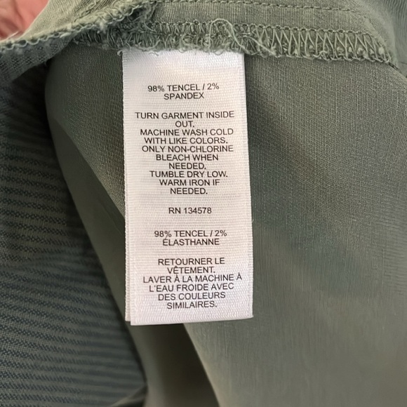 Vineyard Vines Sleeveless Margo Dress (Sage Olive) - Size 8 - Picture 6 of 11